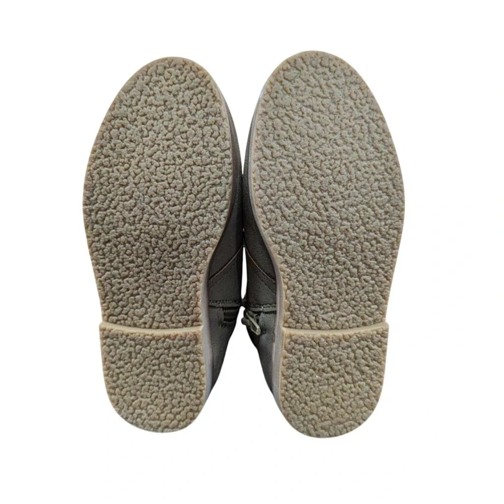 Nordstrom Kids Suede Chukka‎ Boots Tan Lace Up Zip Size 12M